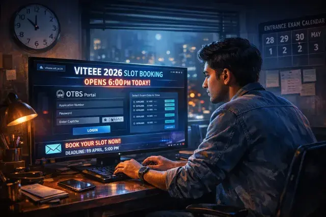 VIT Launches VITEEE 2026 Slot Booking at 6 PM Today via OTBS Portal